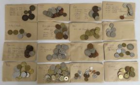 A quantity of mixed foreign coinage