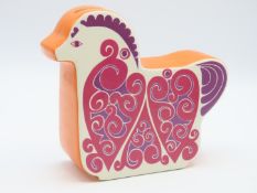 A retro Carlton Ware pottery horse moneybox, 187mm