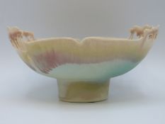 A Mollie Hillam Fulneck studio pottery bowl with t