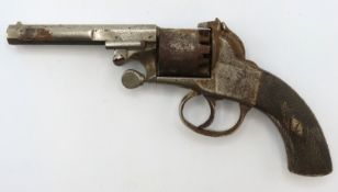A British .40 calibre five shot Webley-Bentley per