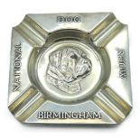A National Dog Show, Birmingham 1938 silver ashtra