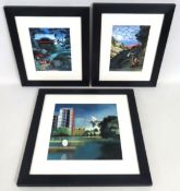 Three framed Ophelia Redpath signed limited editio