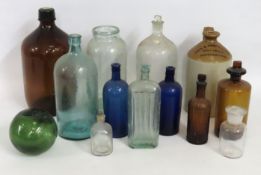 A small stoneware flagon 