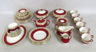 Approx. 76 piece Wedgwood Whitehall porcelain dinn