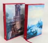 Book: A pair of coffee table books with sleeves; T