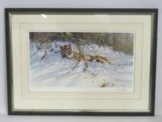 A framed Tony Forrest signed limited edition 162/5