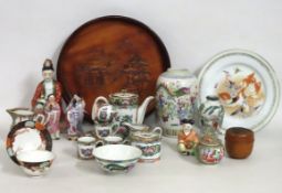 A collection of mostly Chinese Oriental wares incl