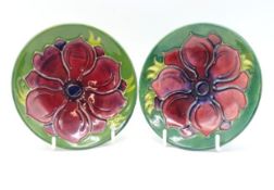 Two Moorcroft pottery 