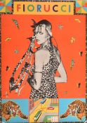 FIORUCCI - 1980S ITALIAN FULL-COLOUR FASHION POSTER