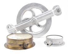 RAILWAYANA - X2 BRITISH RAILWAY GAUGES & WHEEL PULLEY