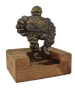 MICHELIN MAN - CAST BRASS CAR MASCOT OF MR BIBENDUM