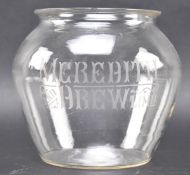 MEREDITH & DREW LIMITED - EARLY 20TH CENTURY GLASS BOWL