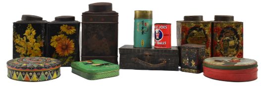 COLLECTION OF EARLY 20TH CENTURY VINTAGE ADVERTISING TINS