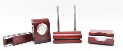 AUTOMOBILIA - SHELL - 1990S OFFICE DESK TIDY SET