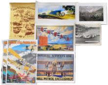 MOTOR RACING - COLLECTION OF ADVERTISING POSTERS