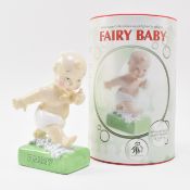 VINTAGE ADVERTISING - ROYAL DOULTON FAIRY LIQUID BABY PORCELAIN FIGURINE