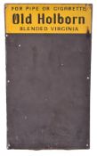 OLD HOLBORN BLENDED VIRGINIA TOBACCO - ADVERTISING SIGN