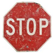 STOP / SLOW - ALUMINUM ROAD SIGN