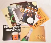 WINES / BEERS ADVERTISEMENTS - SELECTION OF ELEVEN POSTERS