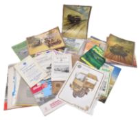 COLLECTION OF AUTOMOBILIA RELATED EPHEMERA