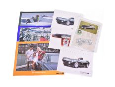 MOTOR RACING - COLLECTION OF JAGUAR ADVERTISING POSTERS