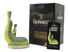 GUINNESS - ROYAL DOULTON LIMITED EDITION TOPIARY SEALION