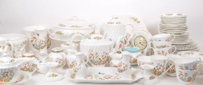 AYNSLEY - COLLECTION OF LATE 20TH-CENTURY BONE CHINA TABLEWARE