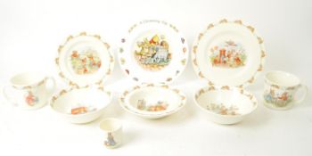 ROYAL DOULTON - BUNNYKINS - COLLECTION OF 20TH C. CHINA TABLEWARE