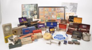 COLLECTION OF EARLY & MID 20TH CENTURY SAFETY RAZORS