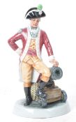 ROYAL DOULTON - 1982 'OFFICER OF THE LINE' BONE CHINA FIGURE