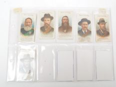 COLLECTION OF SIX 1901 VINTAGE TADDY'S 'BOER LEADERS' CIGARETTE CARDS
