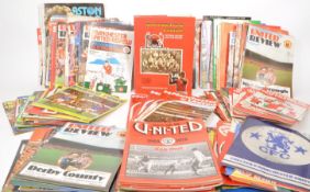 COLLECTION OF LATE 20TH CENTURY FOOTBALL PROGRAMMES