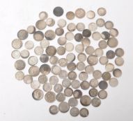 COLLECTION OF VICTORIAN & GEORGIAN HALF SILVER COINS