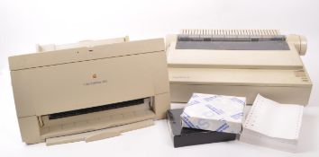 APPLE - TWO VINTAGE MACINTOSH PRINTERS