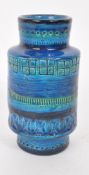 VINTAGE MID CENTURY ITALIAN BITOSSI BLUE VASE
