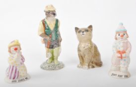 BESWICK - FOUR 20TH CENTURY PORCELAIN FIGURES