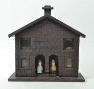 GERMAN LATE 19TH CENTURY WEATHER VANE HOUSE