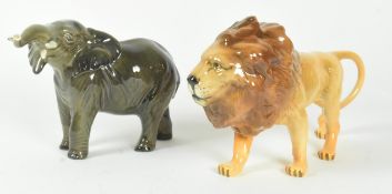 TWO BESWICK ANIMAL FIGURINES