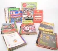 LARGE COLLECTION OF 1980S FOOTBALL PROGRAMMES