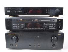 LATE 20TH / 21ST CENTURY HI-FI AUDIO MUSIC STACKING SYSTEM