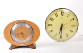 METAMEC - TWO MID CENTURY CLOCKS
