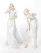 ROYAL DOULTON - COLLECTION OF 1980S CHINA 'REFLECTIONS' LADY FIGURINES