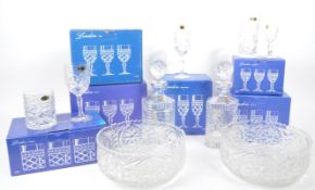 WCI - LONDON - COLLECTION OF LATE 20TH CENTURY CRYSTAL GLASS PIECES