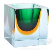 MID CENTURY STUDIO ART GLASS VASE