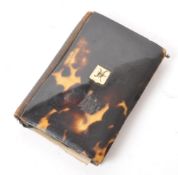 MID CENTURY TORTOISESHELL NOTEBOOK