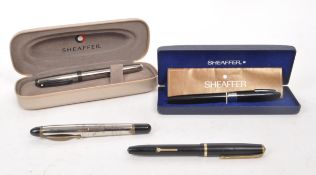 FOUR VINTAGE 20TH CENTURY FOUNTAIN PENS