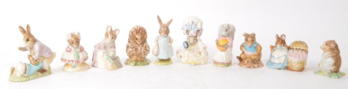 BESWICK - COLLECTION OF 20TH / 21ST CENTURY BEATRIX POTTER FIGURES