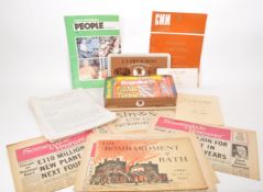 COLLECTION OF 1970S J.S. FRY & SONS 250TH ANNIVERSARY EPHEMERA