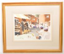 JOHN YARDLEY (B 1933) - 20TH CENTURY WATERCOLOUR TITLED 'TRAD. JAZZ'