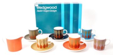 WEDGWOOD - SUSIE COOPER - SET OF COFFEE SERVICE PIECES